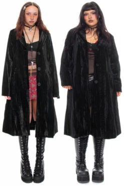 Mazzy Black Longline Jacket