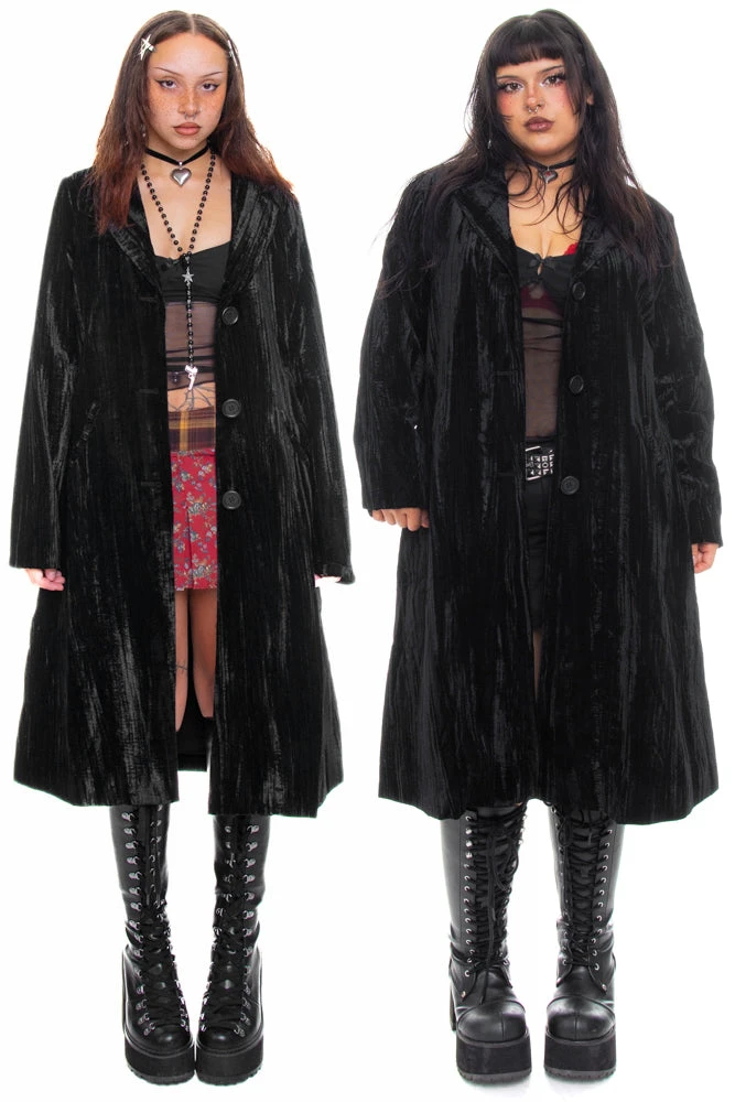 Mazzy Black Longline Jacket 1 Mazzy Black Longline Jacket