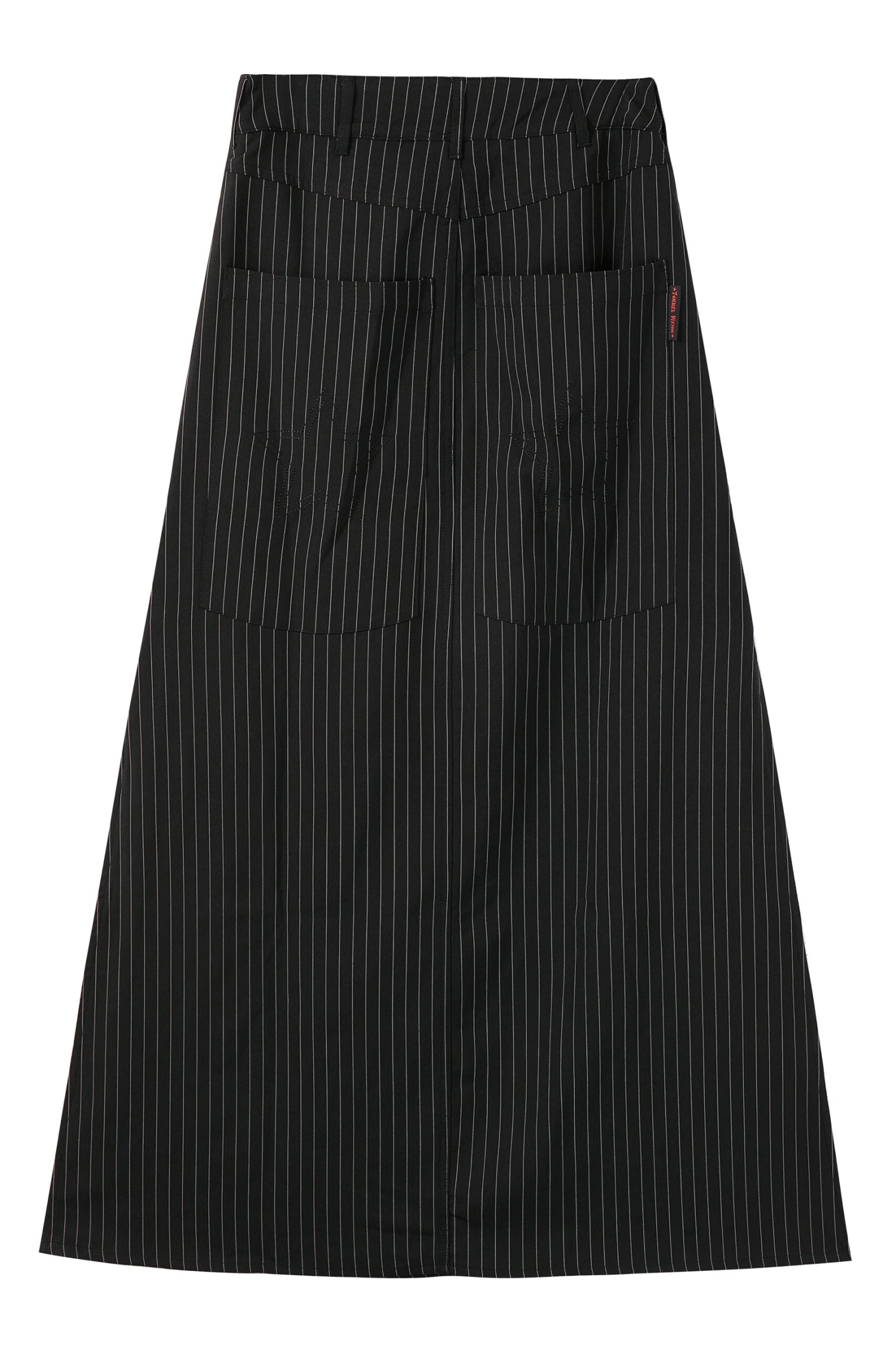 PRE-ORDER: Rave Pinstripe Maxi Skirt 2 PRE-ORDER: Rave Pinstripe Maxi Skirt - Image 2