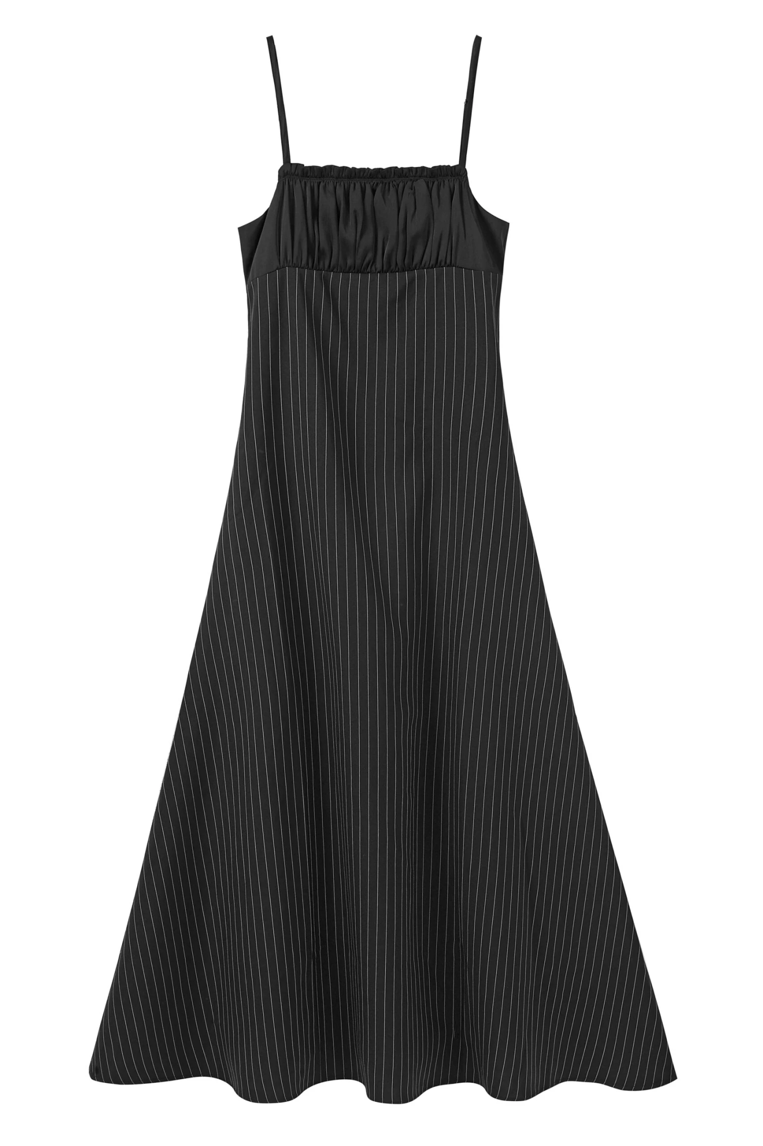 PRE-ORDER: Cora Pinstripe Empire Waist Maxi Dress 1 PRE-ORDER: Cora Pinstripe Empire Waist Maxi Dress