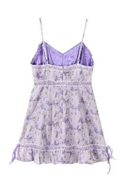 Babydoll Lavender Micro Slip Dress -TUNNEL Vision Shop 611A1812