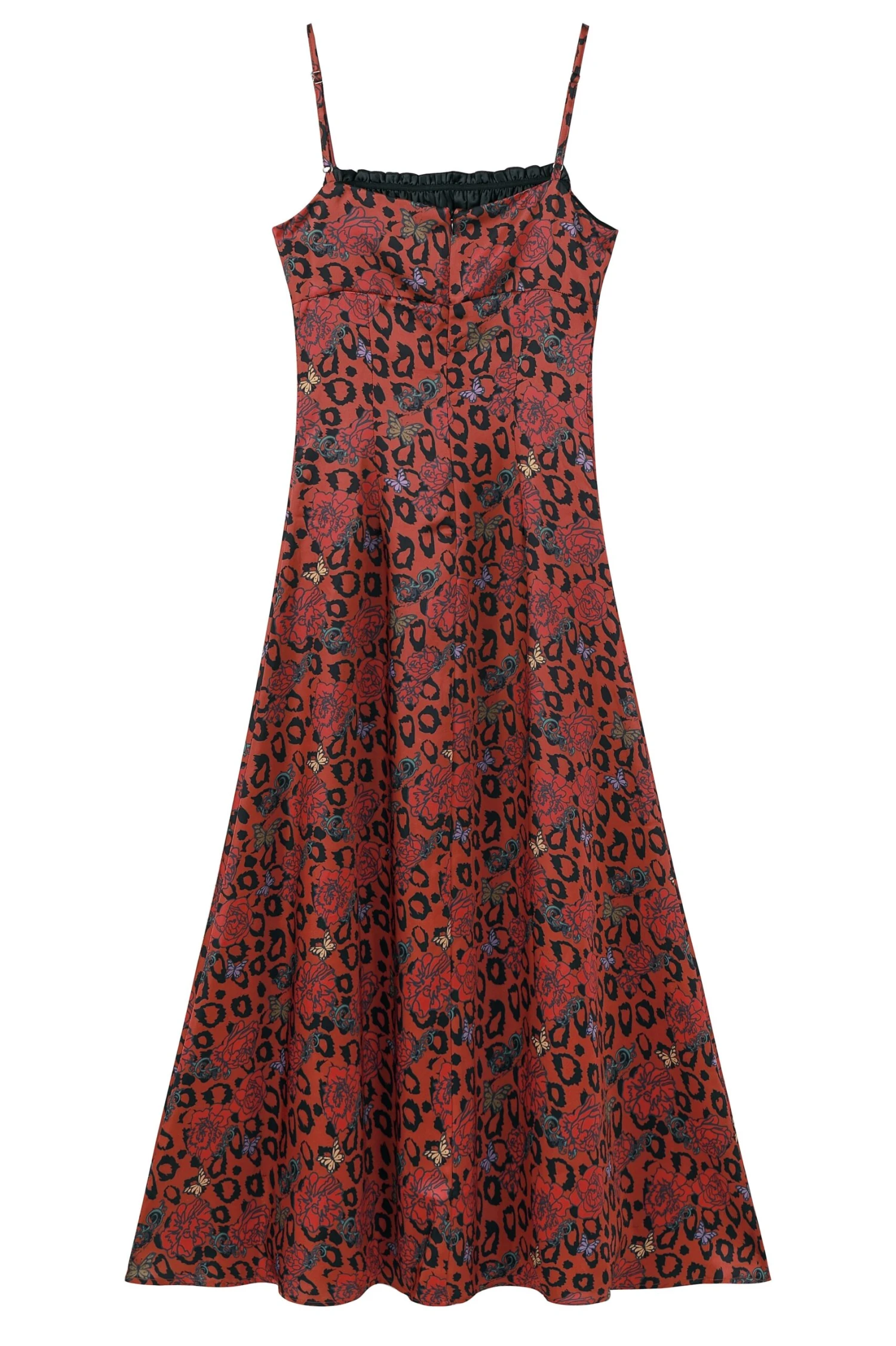 PRE-ORDER: Cora Rose & Thorn Printed Empire Waist Maxi Dress 2 PRE-ORDER: Cora Rose & Thorn Printed Empire Waist Maxi Dress - Image 2