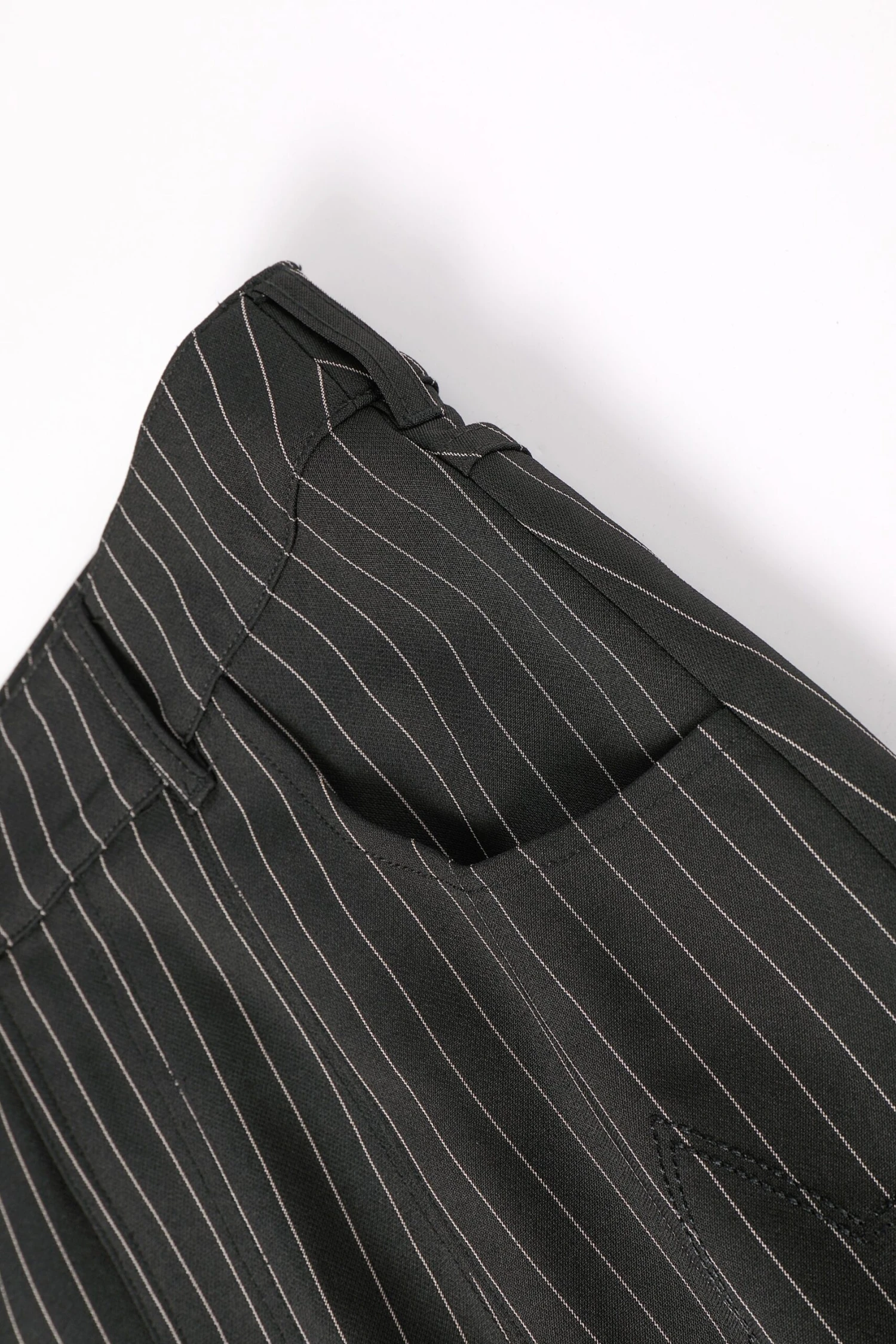 PRE-ORDER: Rave Pinstripe Maxi Skirt 5 PRE-ORDER: Rave Pinstripe Maxi Skirt - Image 5