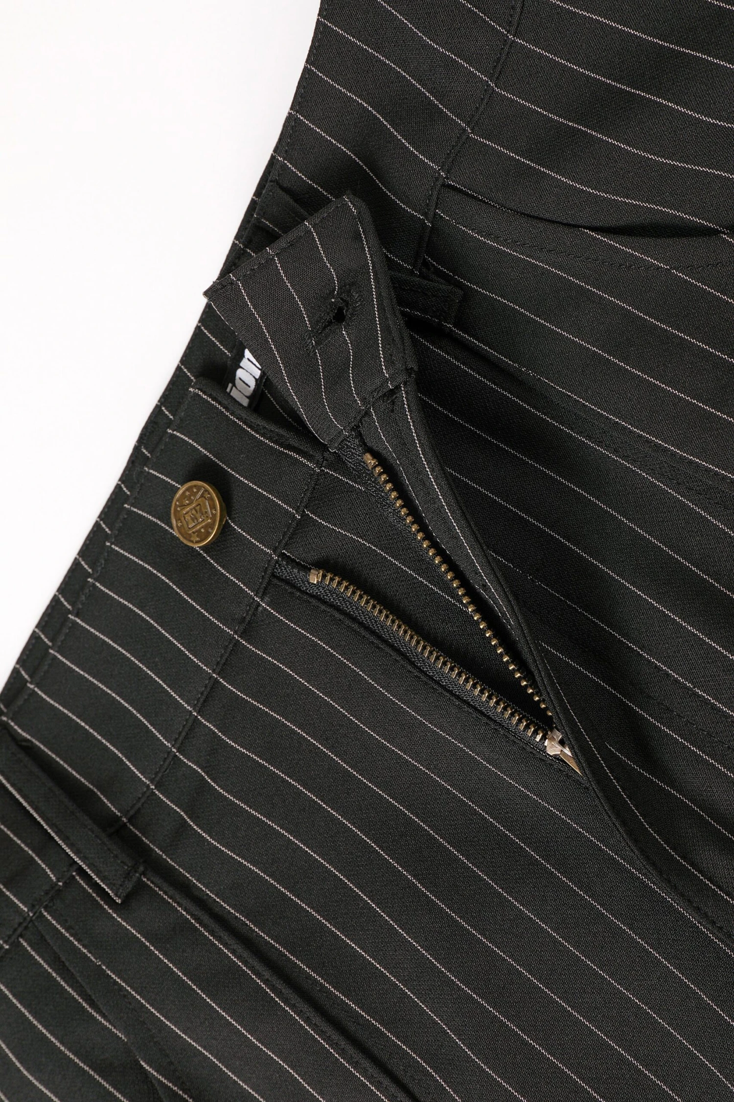 PRE-ORDER: Rave Pinstripe Maxi Skirt 6 PRE-ORDER: Rave Pinstripe Maxi Skirt - Image 6