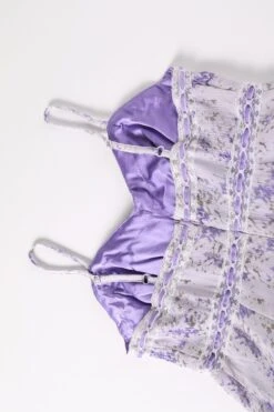 Babydoll Lavender Micro Slip Dress -TUNNEL Vision Shop 611A1925