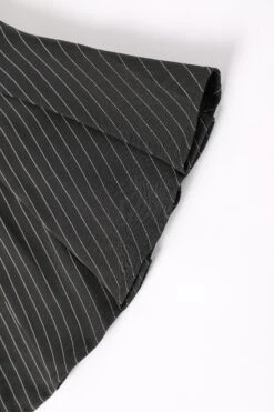 Peekaboo Pinstripe Grommet Mini Skirt -TUNNEL Vision Shop 611A1951