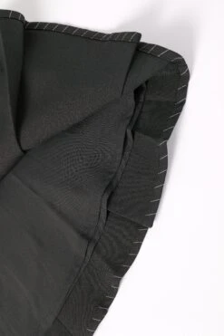 Peekaboo Pinstripe Grommet Mini Skirt -TUNNEL Vision Shop 611A1953