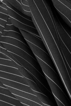 Peekaboo Pinstripe Grommet Mini Skirt -TUNNEL Vision Shop 611A1954