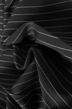 Peekaboo Pinstripe Grommet Mini Skirt -TUNNEL Vision Shop 611A1955