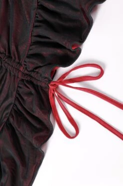 PRE-ORDER: Courtney Black & Red Mesh Fairy Dress 21 PRE-ORDER: Courtney Black & Red Mesh Fairy Dress -TUNNEL Vision Shop 611A1985