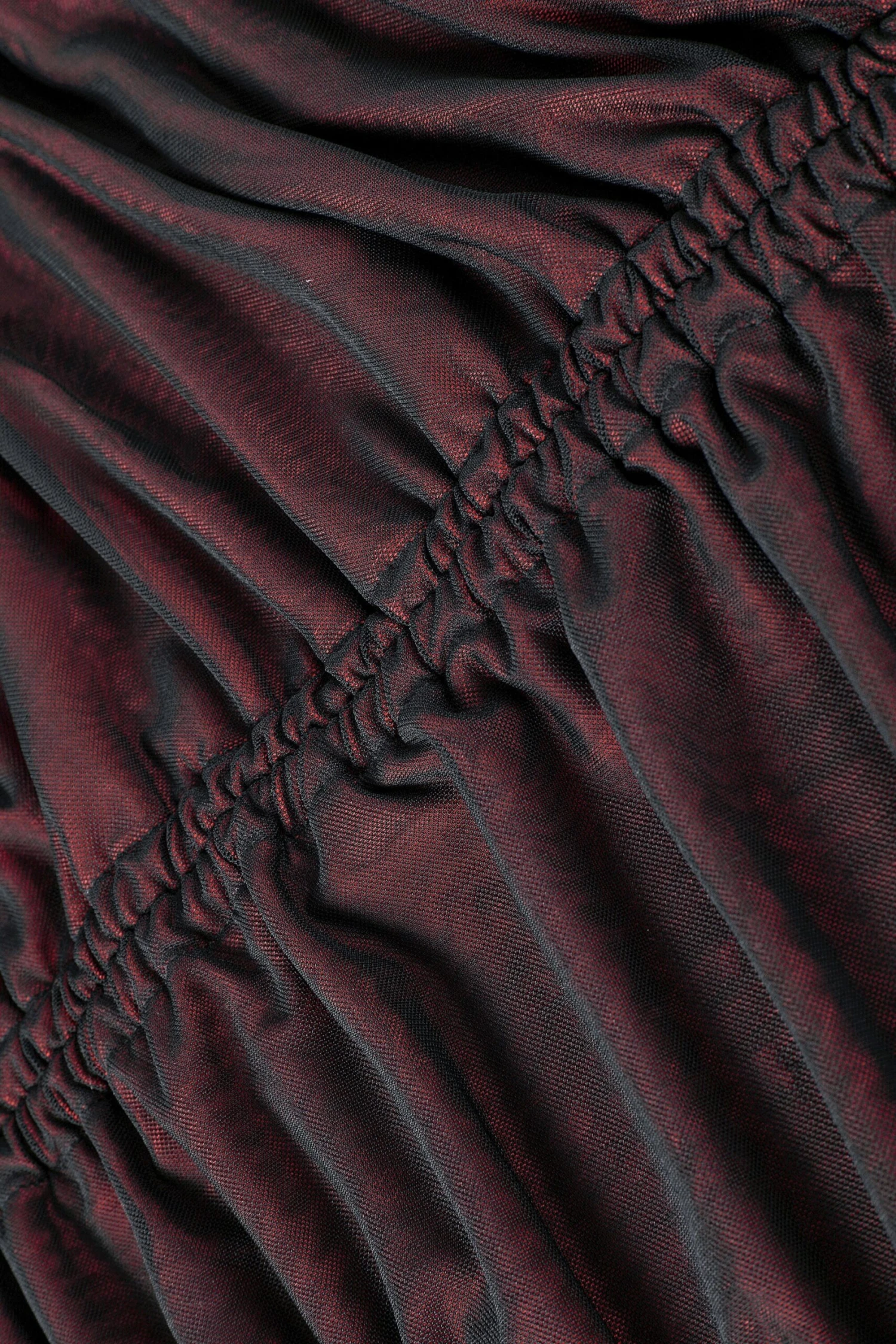 PRE-ORDER: Courtney Black & Red Mesh Fairy Dress 11 PRE-ORDER: Courtney Black & Red Mesh Fairy Dress - Image 11