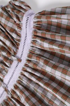 Maxi Dolly Plaid Dress -TUNNEL Vision Shop 611A1994