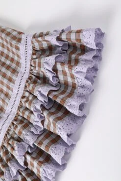 Maxi Dolly Plaid Dress -TUNNEL Vision Shop 611A1995