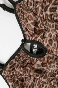 PRE-ORDER: Fairy Tale Leopard Print Top -TUNNEL Vision Shop 611A2011