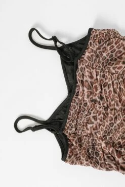 PRE-ORDER: Fairy Tale Leopard Print Top -TUNNEL Vision Shop 611A2017