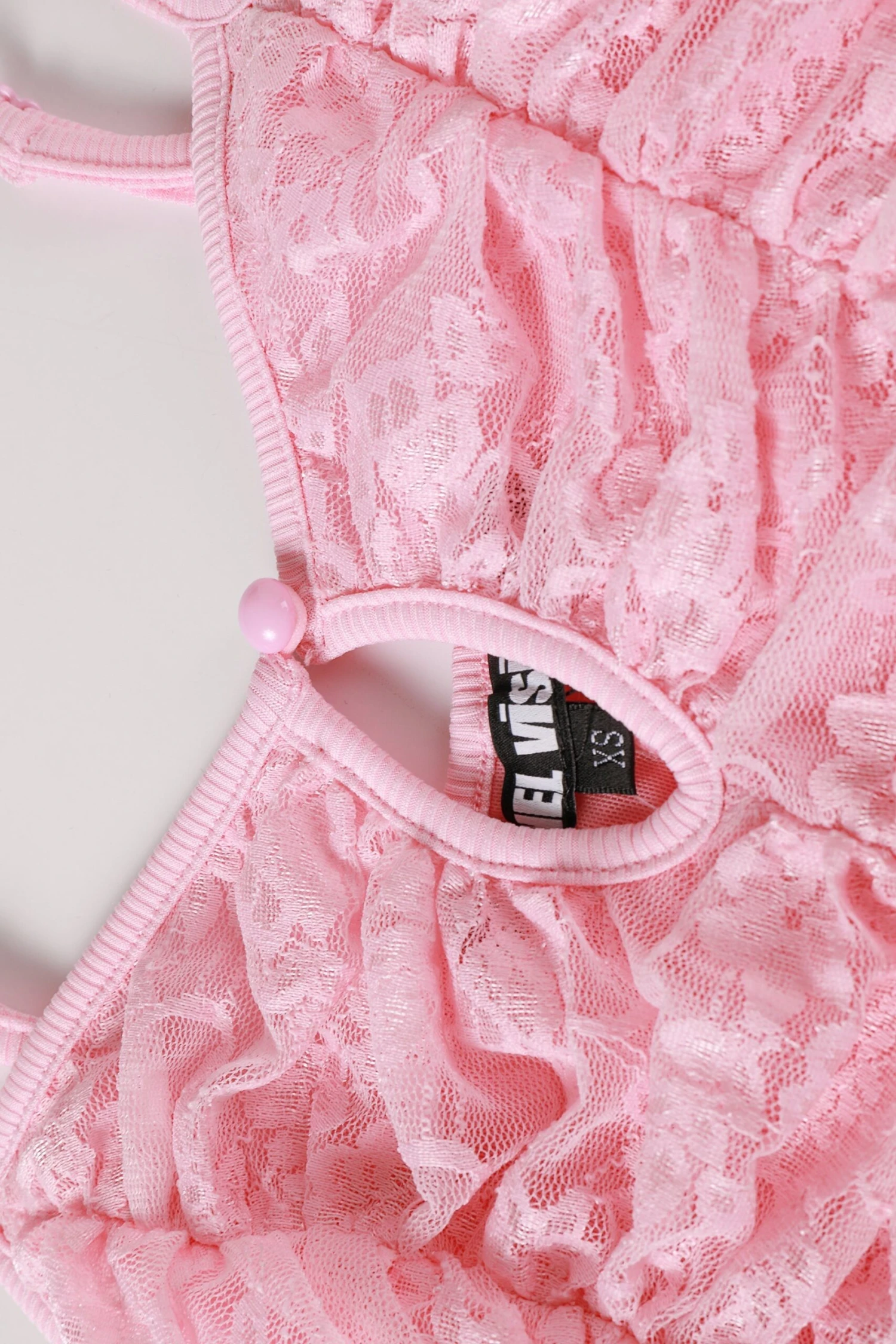 PRE-ORDER: Fairy Tale Pink Lace Top 5 PRE-ORDER: Fairy Tale Pink Lace Top - Image 5