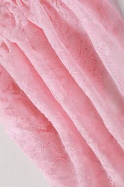 PRE-ORDER: Fairy Tale Pink Lace Top 16 PRE-ORDER: Fairy Tale Pink Lace Top -TUNNEL Vision Shop 611A2043