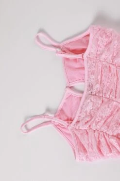 PRE-ORDER: Fairy Tale Pink Lace Top 18 PRE-ORDER: Fairy Tale Pink Lace Top -TUNNEL Vision Shop 611A2046