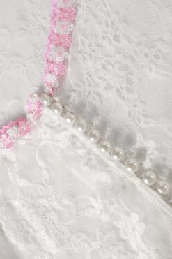 PRE-ORDER: Doll Face White Lace Babydoll Top -TUNNEL Vision Shop 611A2056