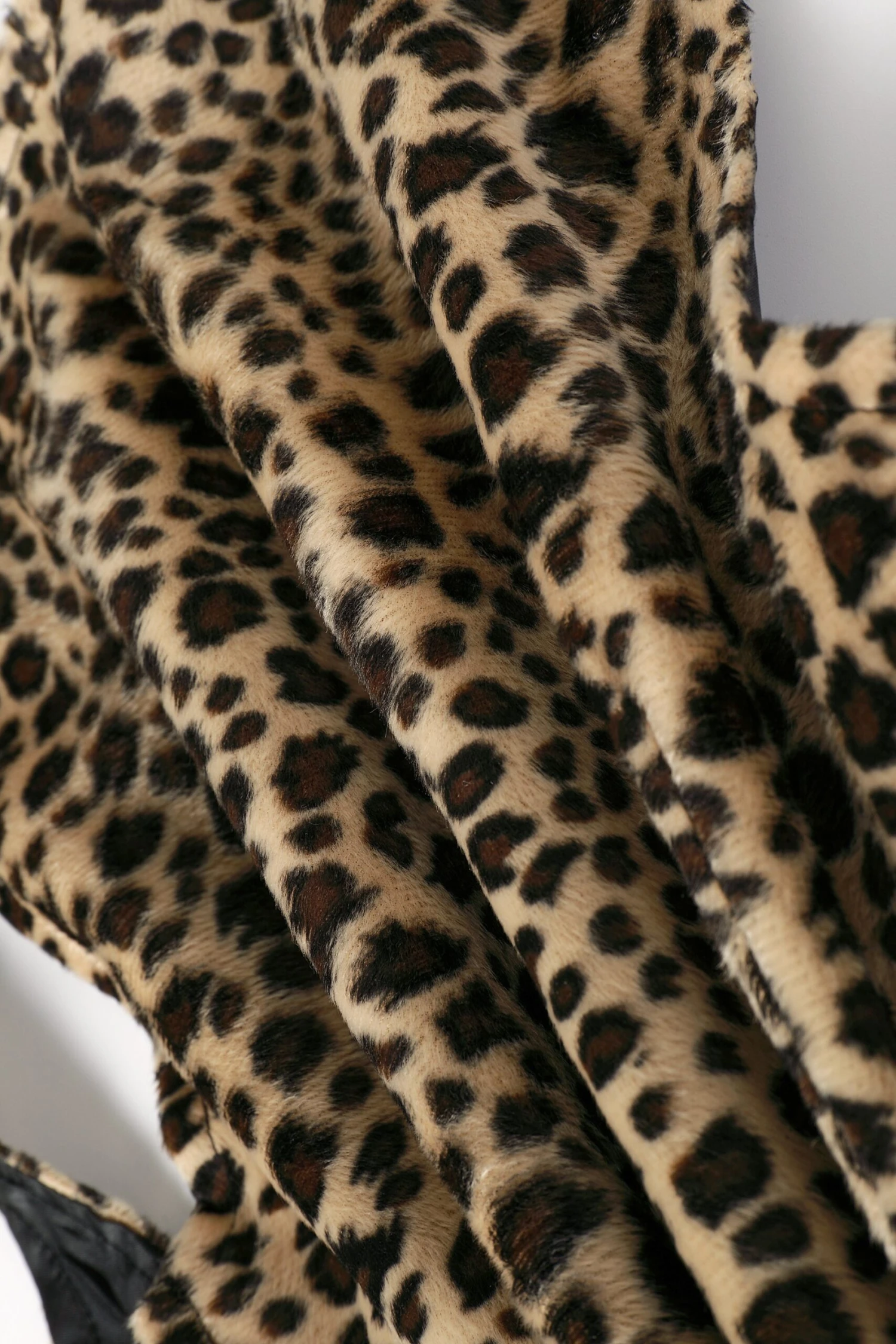PRE-ORDER: Ren Faire Fuzzy Leopard Print Vest 9 PRE-ORDER: Ren Faire Fuzzy Leopard Print Vest - Image 9
