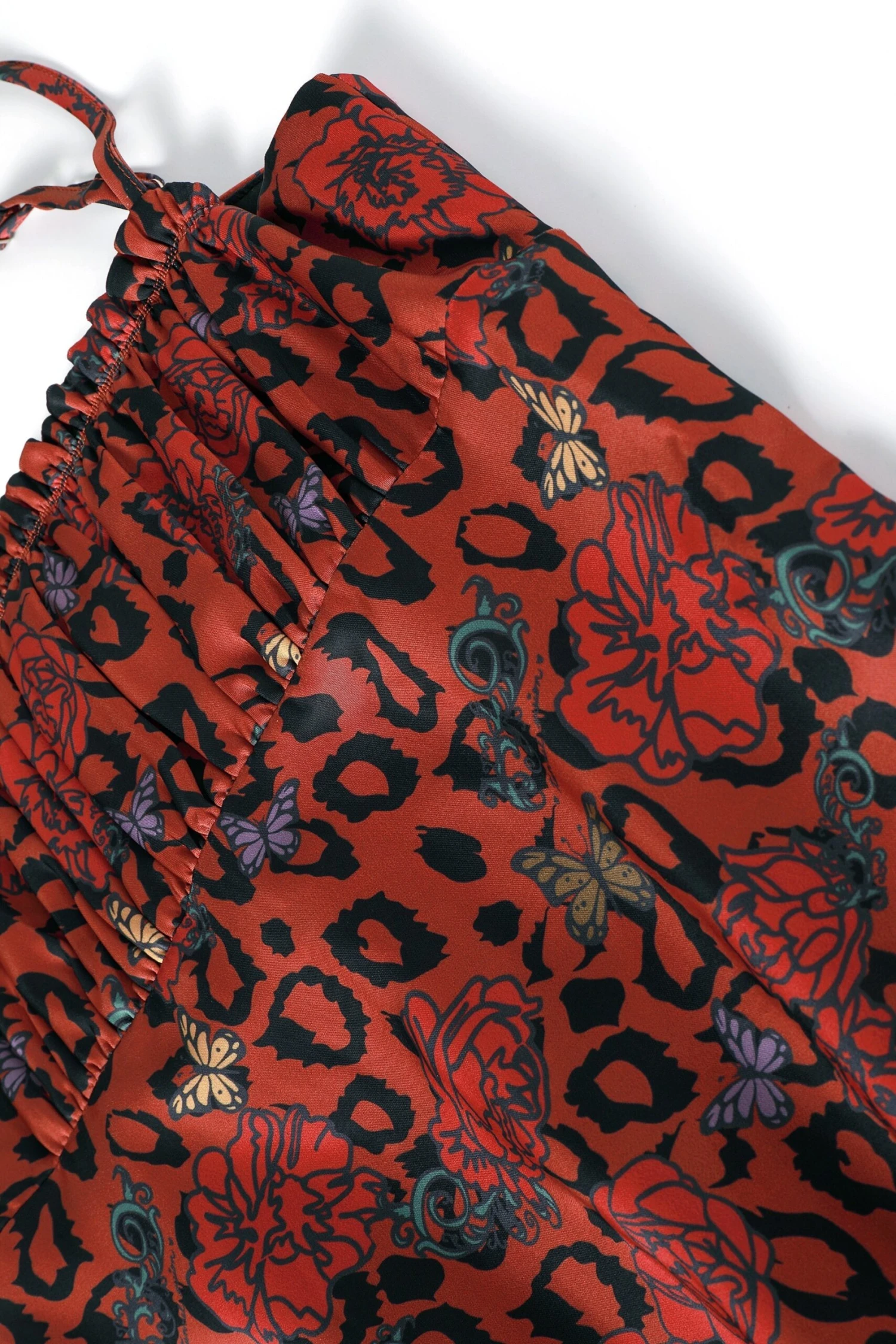 PRE-ORDER: Cora Rose & Thorn Printed Empire Waist Maxi Dress 5 PRE-ORDER: Cora Rose & Thorn Printed Empire Waist Maxi Dress - Image 5