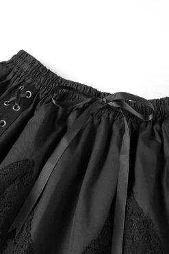 PRE-ORDER: Overload Black Handkerchief Maxi Skirt -TUNNEL Vision Shop 611A2124