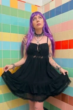 Baby Dolly Black Mini Dress 22 Baby Dolly Black Mini Dress -TUNNEL Vision Shop C100ECF8 F057 4CD1 96C5 D314EEBA4470