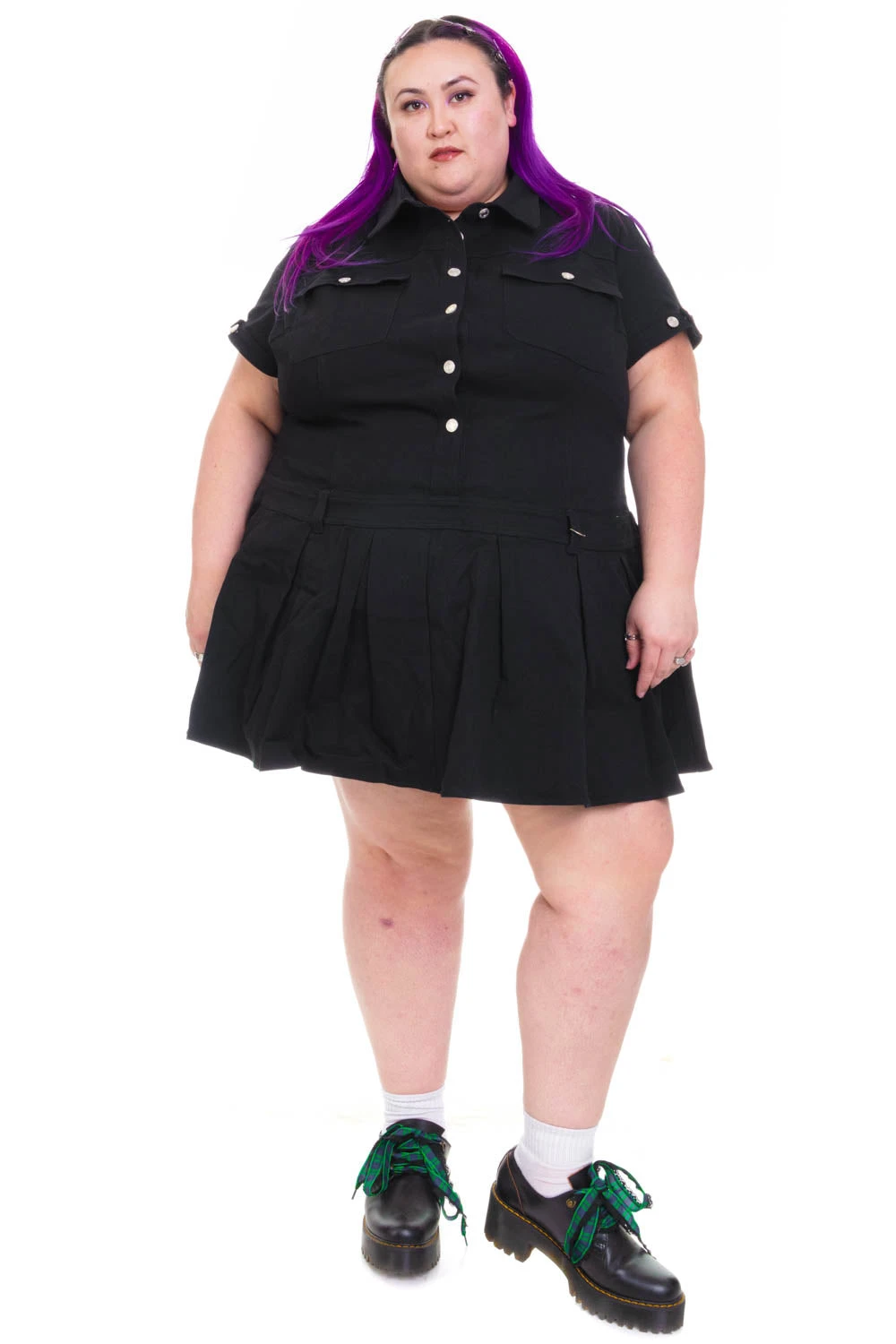 Enid Black Mini Dress 8 Enid Black Mini Dress - Image 8