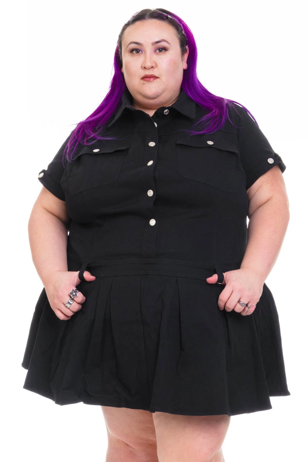 Enid Black Mini Dress 9 Enid Black Mini Dress - Image 9