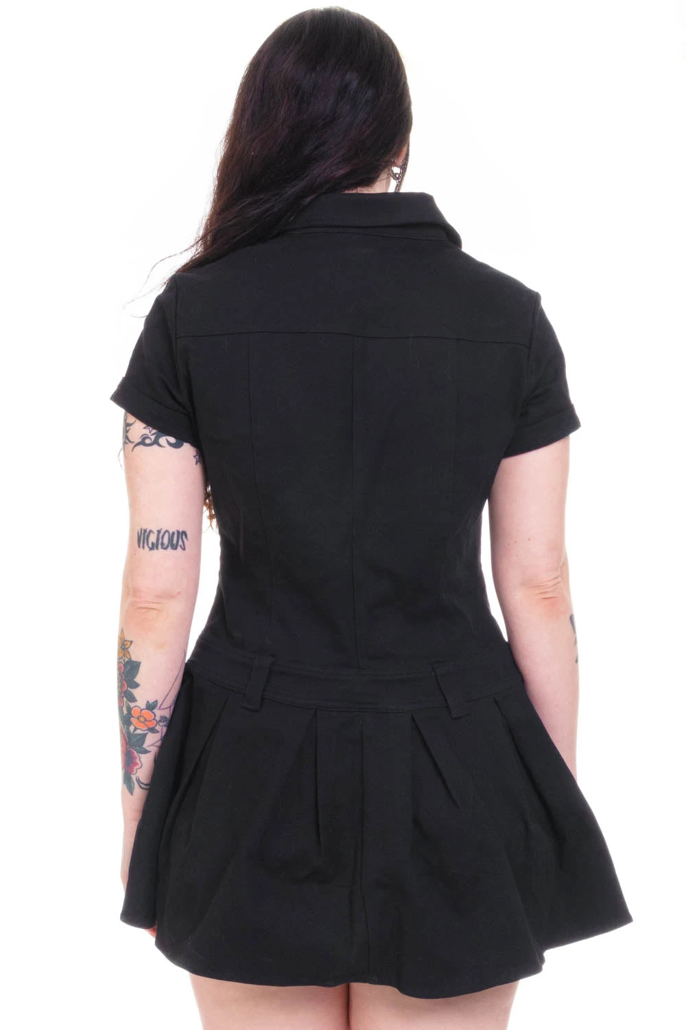 Enid Black Mini Dress 7 Enid Black Mini Dress - Image 7