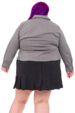 Libby Cement Corset-Lace Shirt -TUNNEL Vision Shop HS115 3408