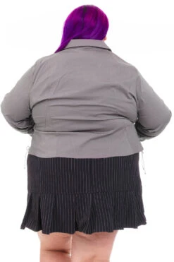 Libby Cement Corset-Lace Shirt -TUNNEL Vision Shop HS115 3409