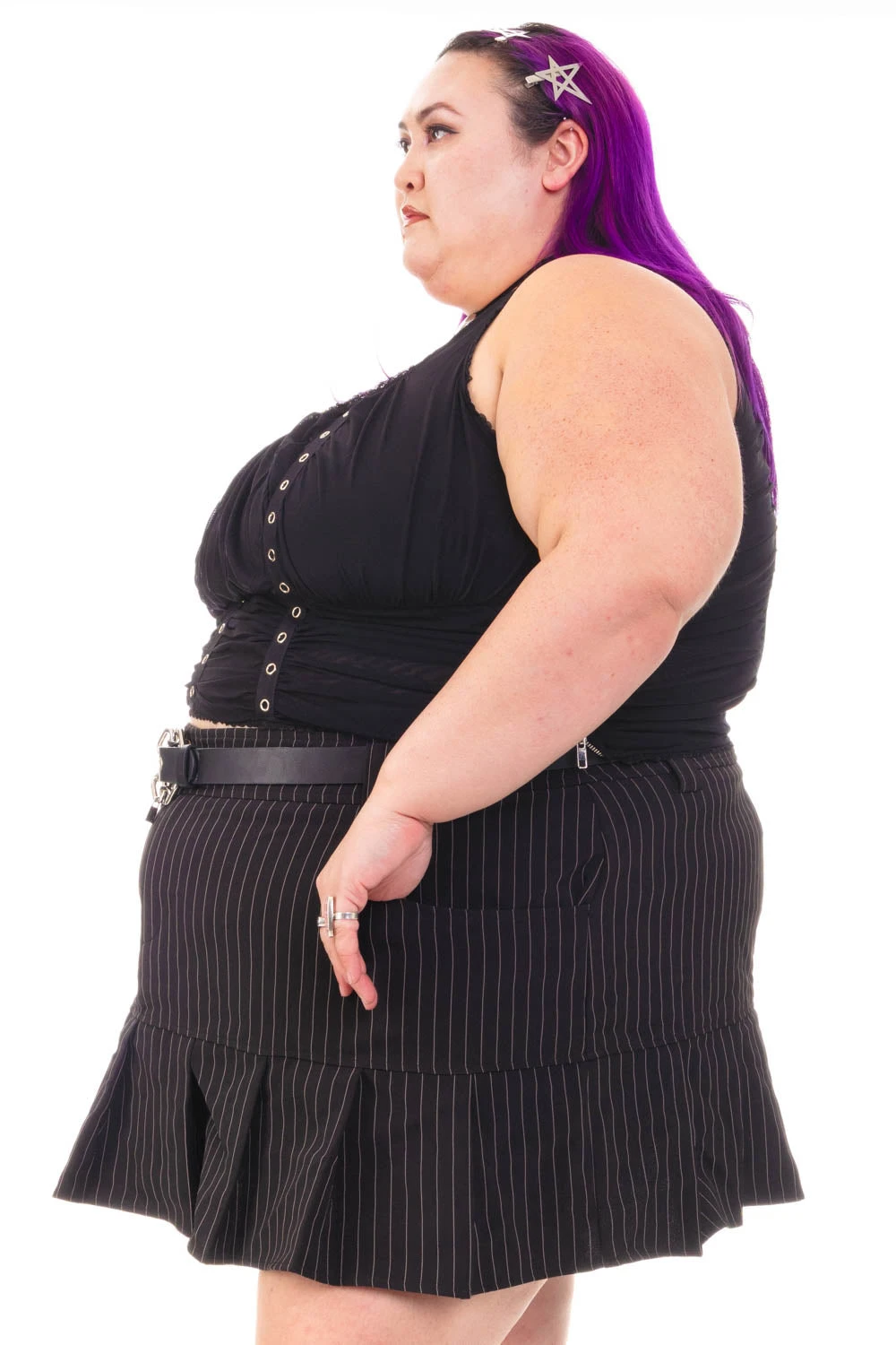 Lexi Black Grommet Top 13 Lexi Black Grommet Top - Image 13