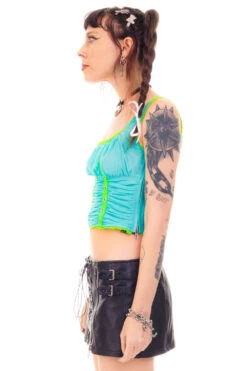 Lexi Aqua Grommet Top 33 Lexi Aqua Grommet Top -TUNNEL Vision Shop HS115 3481 3cc1141c 0357 426e 81f8 a5c21950bf37