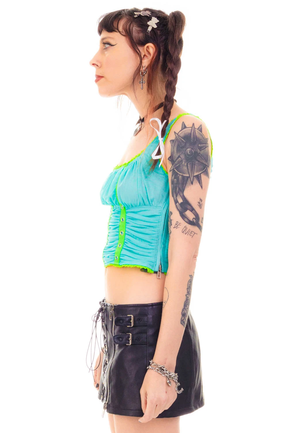 Lexi Aqua Grommet Top 16 Lexi Aqua Grommet Top - Image 16