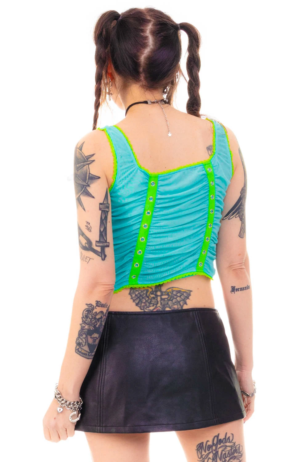 Lexi Aqua Grommet Top 18 Lexi Aqua Grommet Top - Image 18