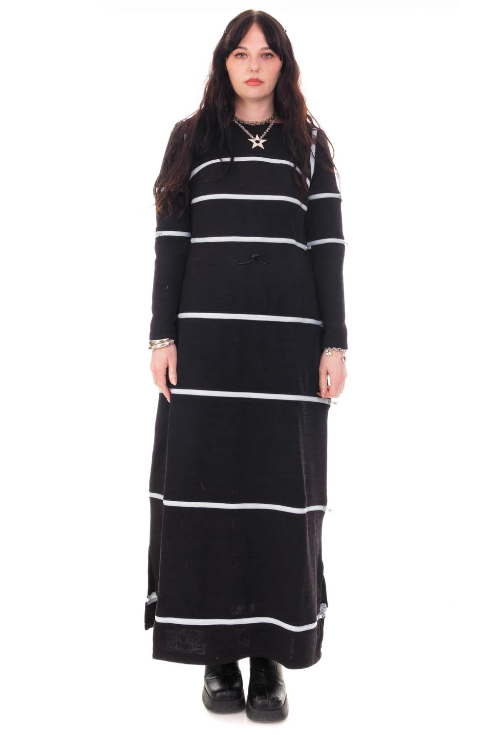 40-in-1 Black Zip-Off Convertible Dress 4 40-in-1 Black Zip-Off Convertible Dress - Image 4