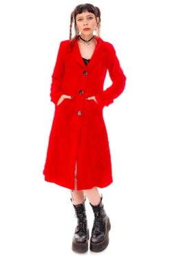 Mazzy Red Longline Jacket 32 Mazzy Red Longline Jacket -TUNNEL Vision Shop HS115 3521 4c737292 836f 4102 9e95 825a418ee030