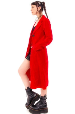Mazzy Red Longline Jacket 34 Mazzy Red Longline Jacket -TUNNEL Vision Shop HS115 3523 b843a8b7 9cae 4be8 aad9 de4eece09d13