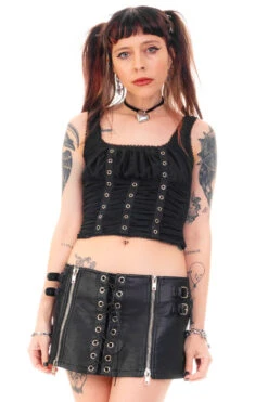 Lexi Black Grommet Top 34 Lexi Black Grommet Top -TUNNEL Vision Shop HS115 3552 2 ef0e5927 ee9f 450d bc28 8d87e261132f