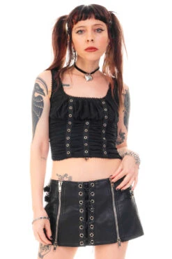 Lexi Black Grommet Top 36 Lexi Black Grommet Top -TUNNEL Vision Shop HS115 3553 6fa0b164 4744 46d3 839a ecddc0935bae