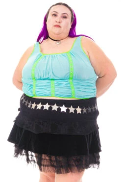 Lexi Aqua Grommet Top 27 Lexi Aqua Grommet Top -TUNNEL Vision Shop HS115 3636