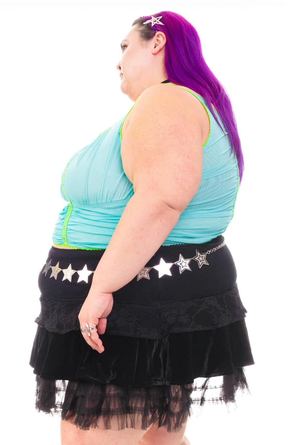 Lexi Aqua Grommet Top 11 Lexi Aqua Grommet Top - Image 11