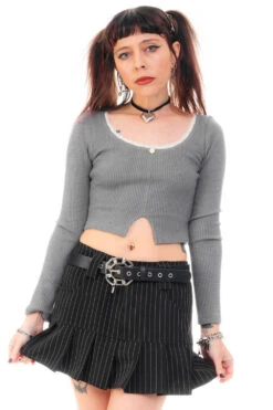 Rosa Grey Lace-Trimmed Thermal Long-Sleever 33 Rosa Grey Lace-Trimmed Thermal Long-Sleever -TUNNEL Vision Shop HS115 3653 2 e51483ac 3d02 4fb0 9123 3f55879db5d8