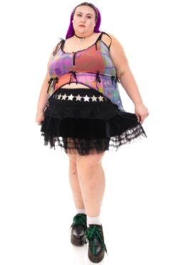 Gwendolyn Printed Tie-Up Camisole -TUNNEL Vision Shop HS115 3665