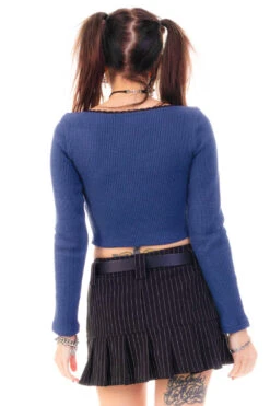 Rosa Blue Lace-Trimmed Thermal Long-Sleever 39 Rosa Blue Lace-Trimmed Thermal Long-Sleever -TUNNEL Vision Shop HS115 3687 1d1714f0 3031 48cb 97fe f3a33504c51b