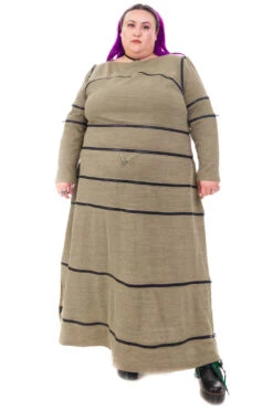 40-in-1 Olive Green Zip-Off Convertible Dress 35 40-in-1 Olive Green Zip-Off Convertible Dress -TUNNEL Vision Shop HS115 3764