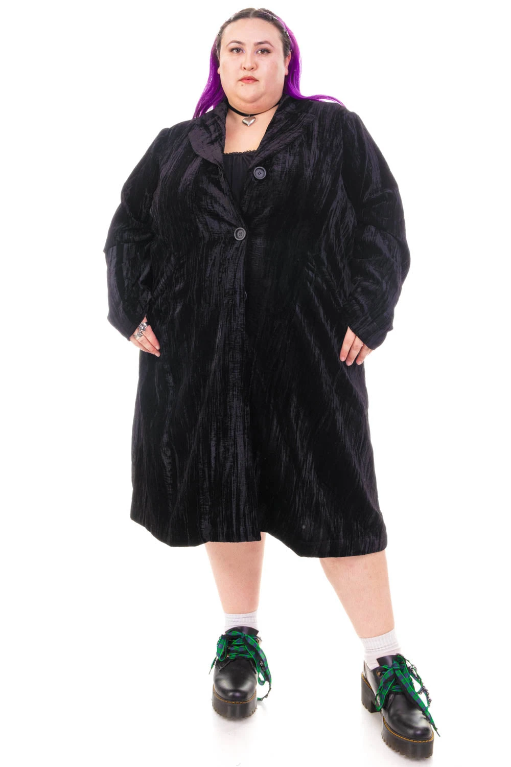 Mazzy Black Longline Jacket 14 Mazzy Black Longline Jacket - Image 14