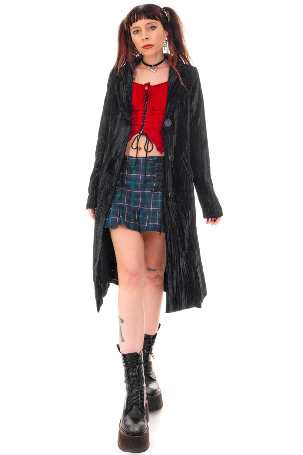 Mazzy Black Longline Jacket 19 Mazzy Black Longline Jacket - Image 19