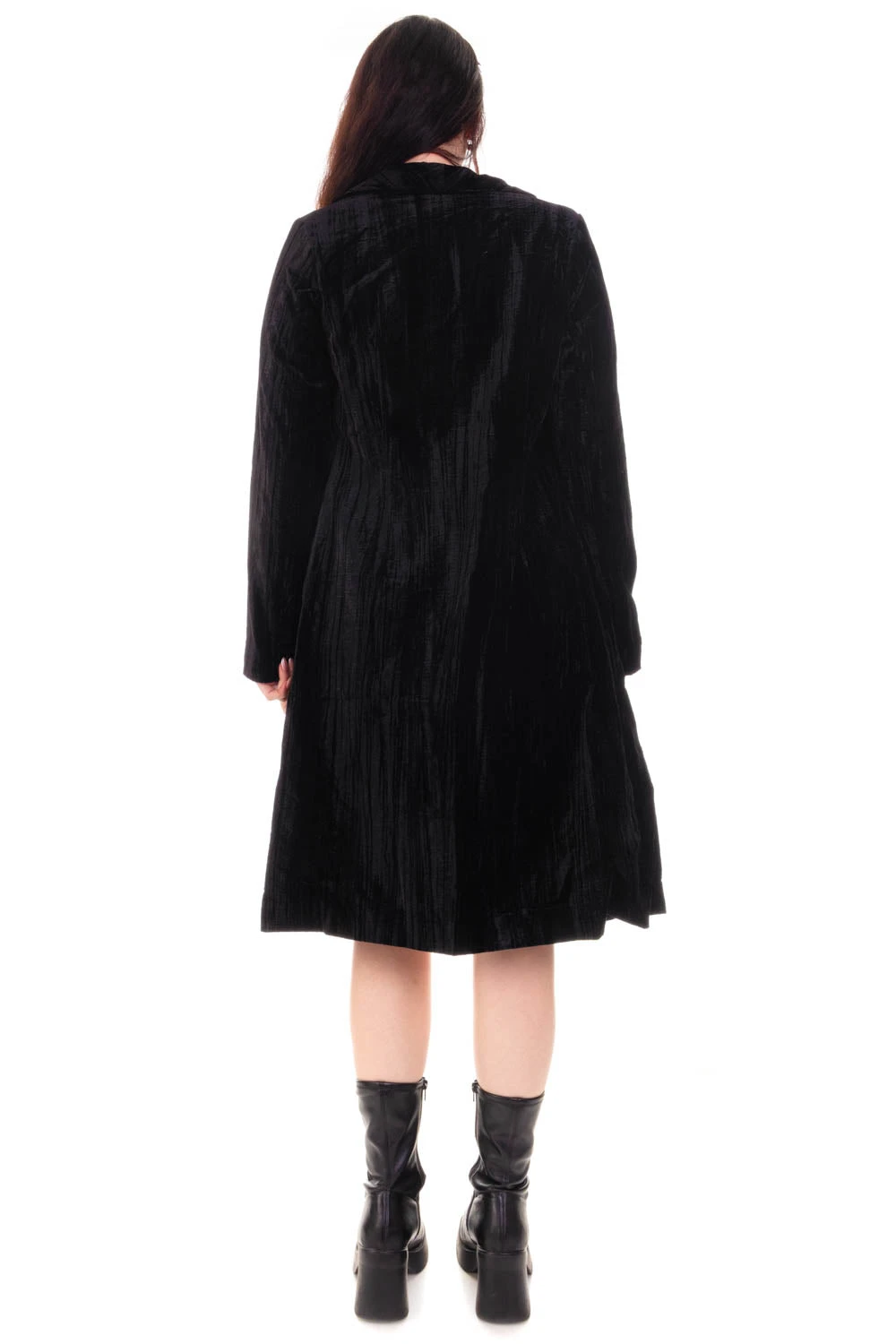 Mazzy Black Longline Jacket 12 Mazzy Black Longline Jacket - Image 12